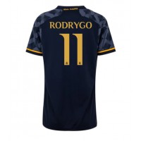 Real Madrid Rodrygo Goes #11 Bortatröja Dam 2023-24 Kortärmad